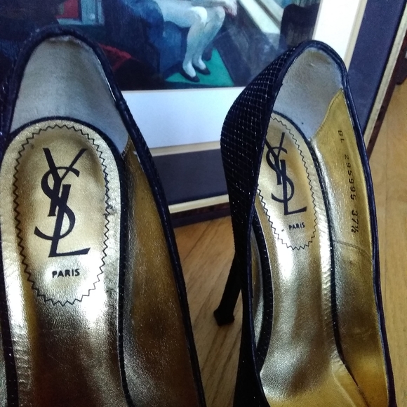 YSL TRIBUTE  pump Black Metallic - Picture 10 of 10